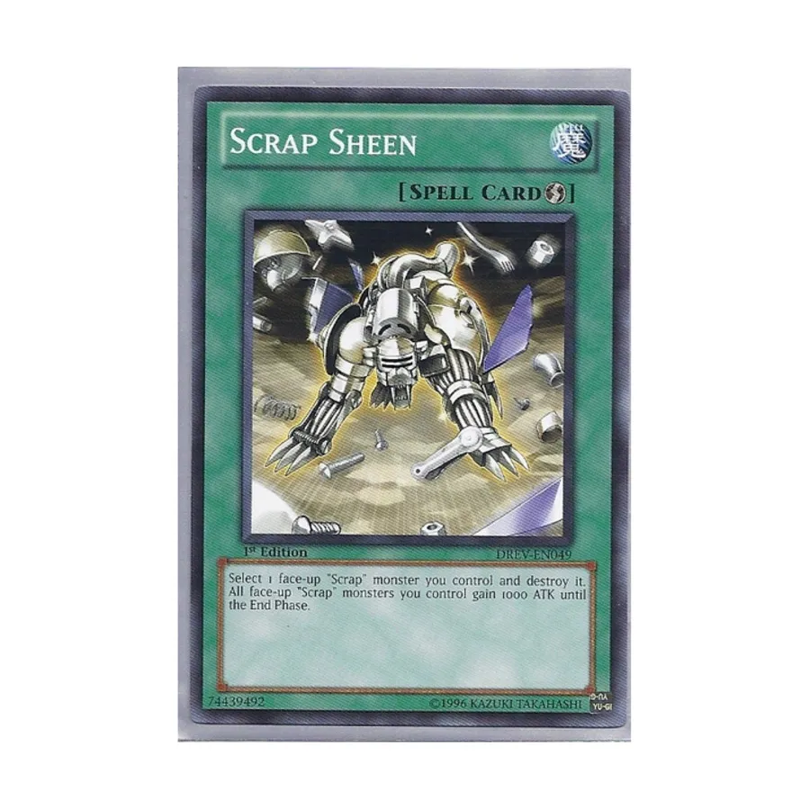 CCG Скрап Шин (Обычный), Yu-Gi-Oh - Duelist Revolution - Singles
CCG Скрап Шин (Обычный), Yu-Gi-Oh - Duelist Revolution - Singles