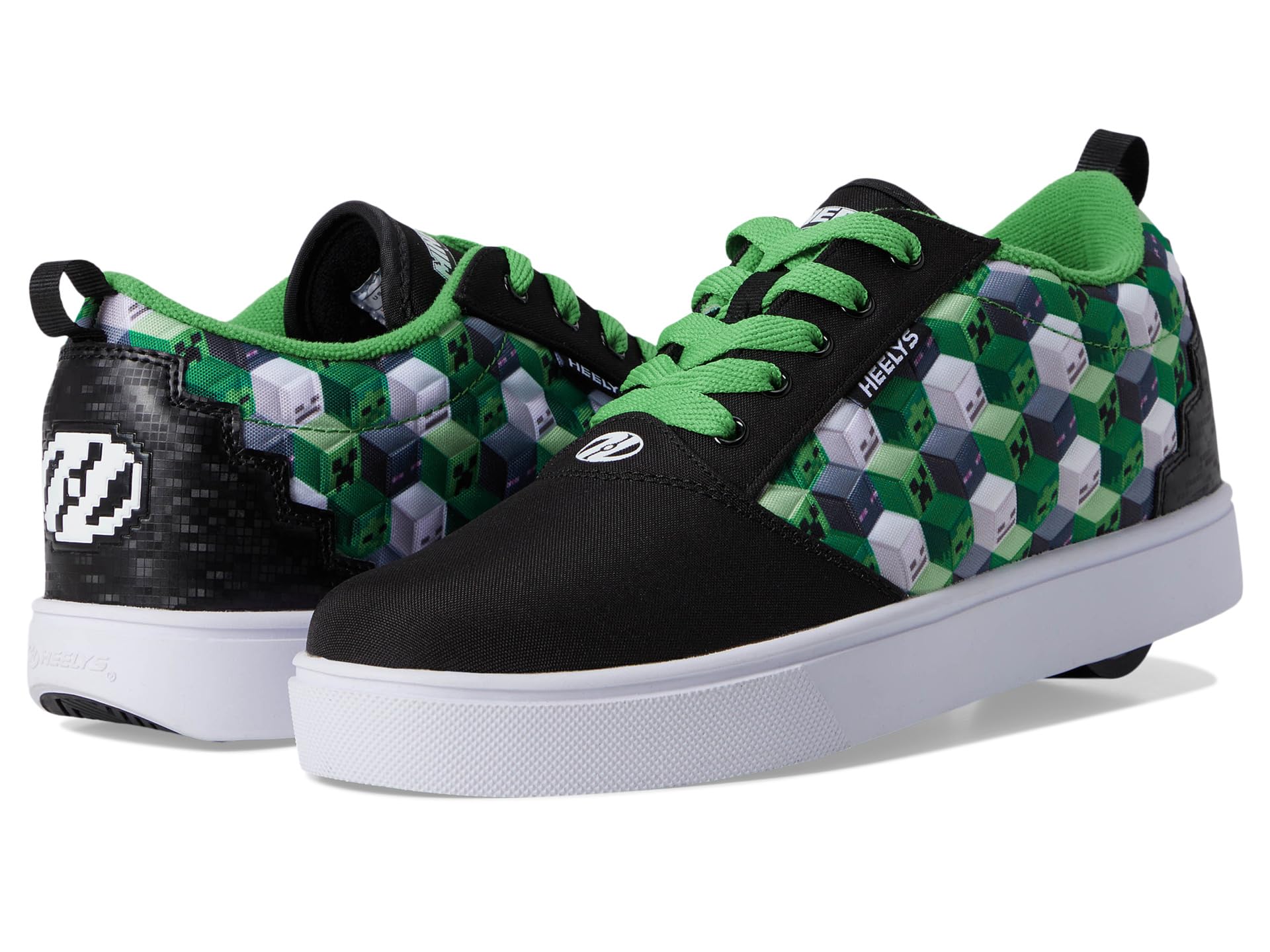 Кроссовки Heelys Minecraft Pro 20, Black/Green/White
Кроссовки Heelys Minecraft Pro 20, Black/Green/White