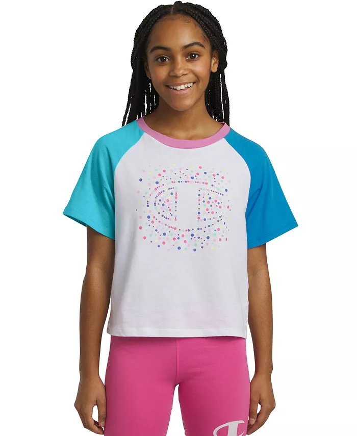 Футболка с цветными блоками и логотипом Big Girls Meet and Greet Champion, белый
Футболка с цветными блоками и логотипом Big Girls Meet and Greet Champion, белый