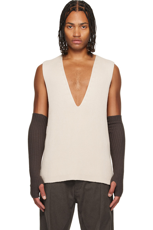 Rick Owens Майка Off White Concordians V
Rick Owens Майка Off White Concordians V