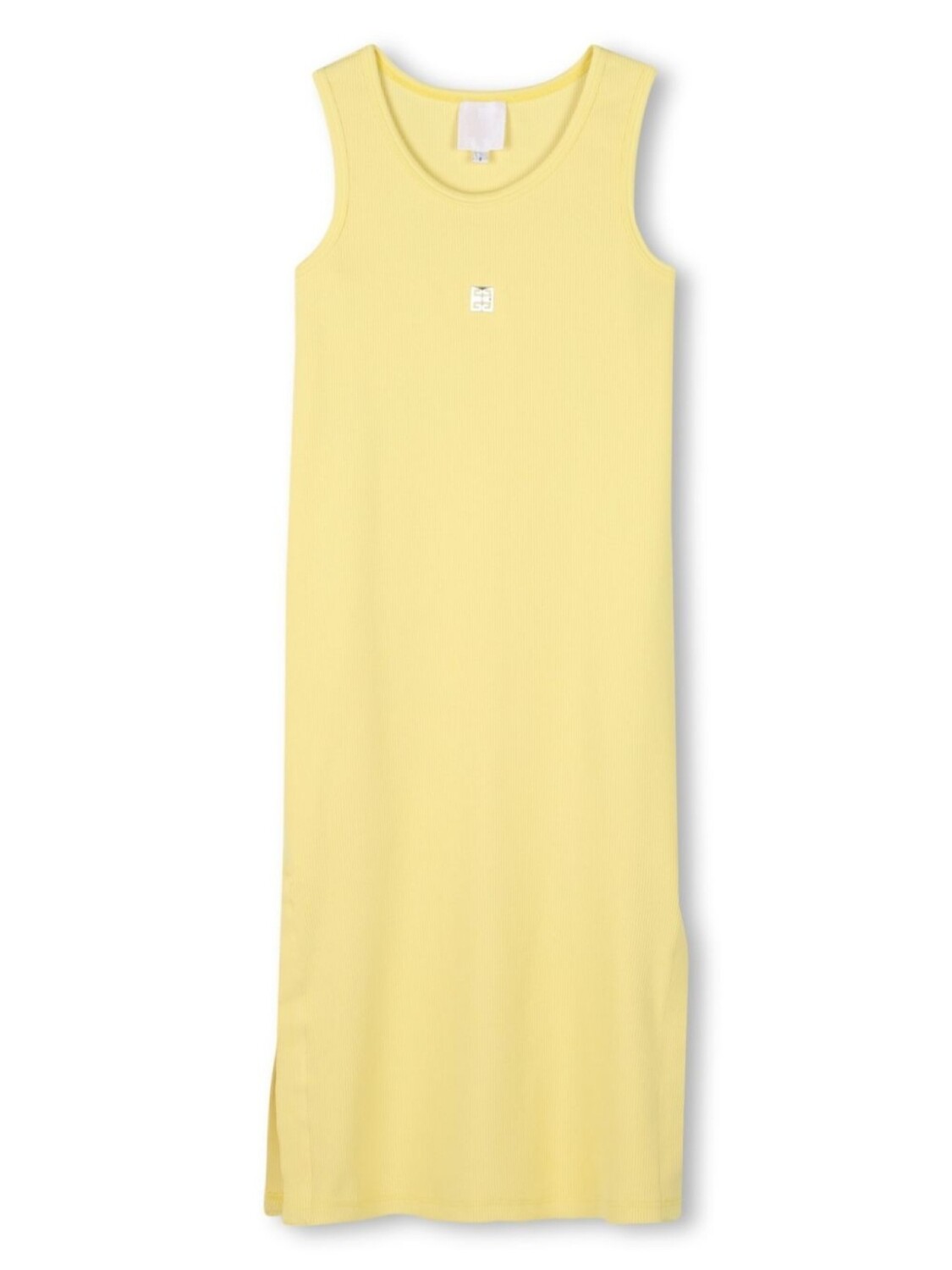 Трикотажное платье в рубчик с логотипом Givenchy Kids, желтый
Трикотажное платье в рубчик с логотипом Givenchy Kids, желтый