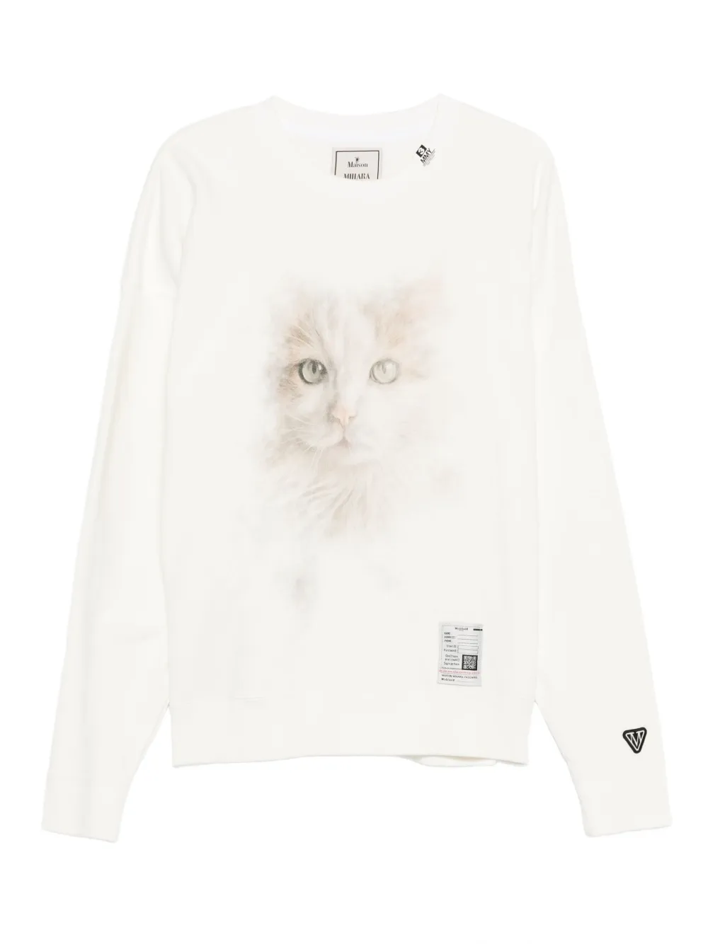 Толстовка с принтом Maison Mihara Yasuhiro, белый
Толстовка с принтом Maison Mihara Yasuhiro, белый