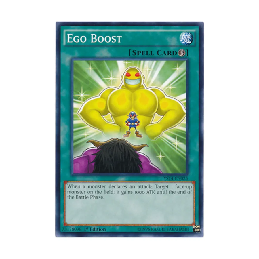 CCG Повышение эго (обычное), Yu-Gi-Oh - Structure Deck - Space-Time Showdown - Singles
CCG Повышение эго (обычное), Yu-Gi-Oh - Structure Deck - Space-Time Showdown - Singles