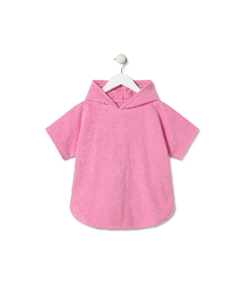 Детский пляжный пончо из хлопкового велюра с логотипом TOUS Tous, розовый
Детский пляжный пончо из хлопкового велюра с логотипом TOUS Tous, розовый