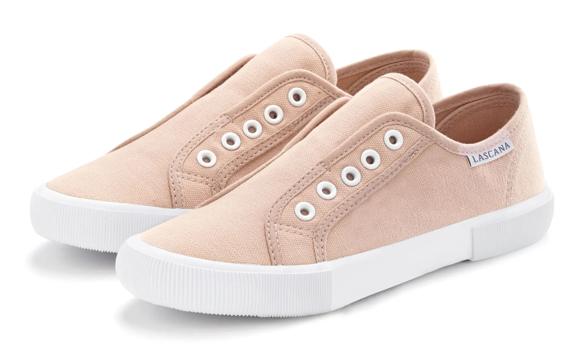 LASCANA кроссовки, тапочки, полуботинки, удобные для ношения, цвет Rosé 
LASCANA кроссовки, тапочки, полуботинки, удобные для ношения, цвет Rosé