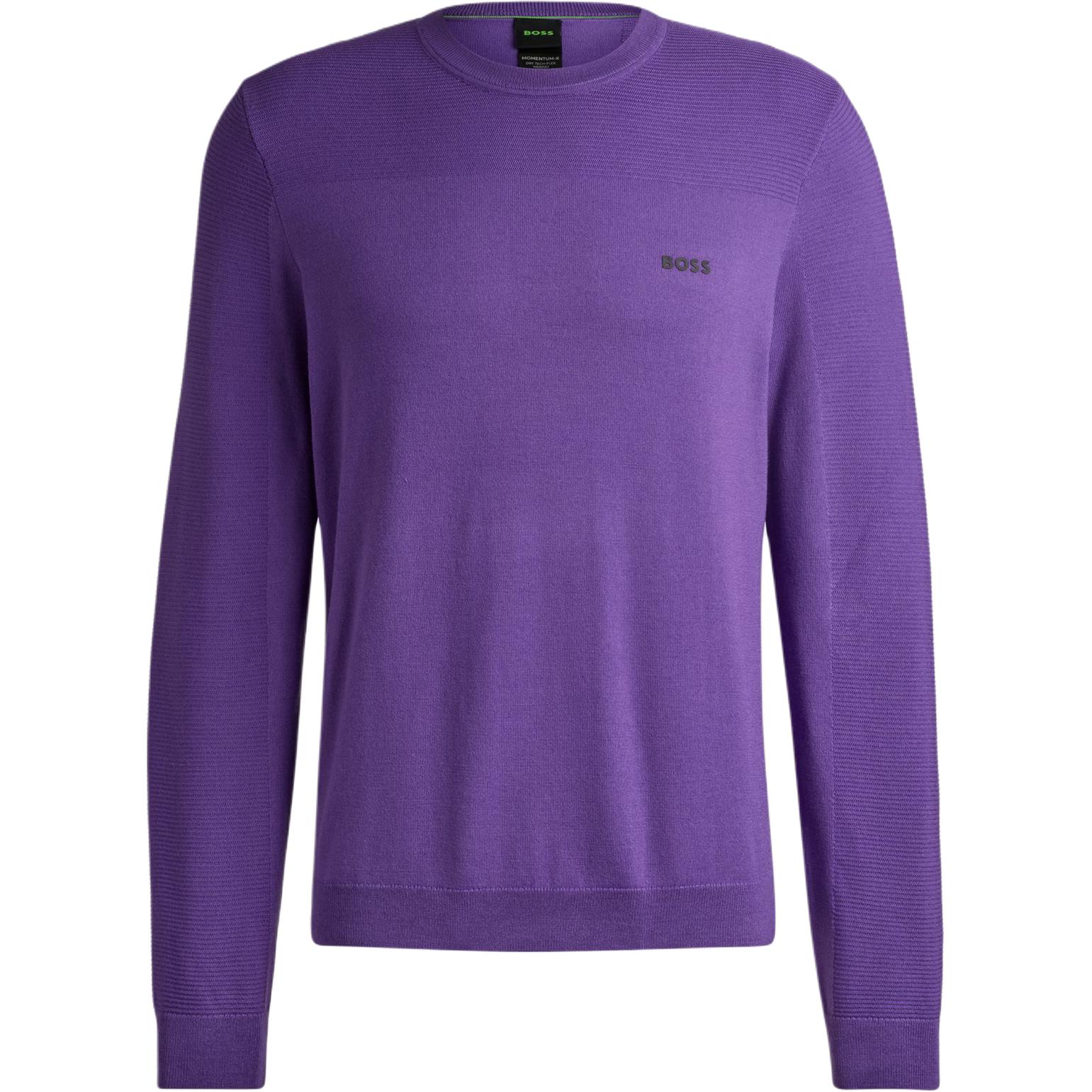 HUGO BOSS Трикотажный свитер мужской фиолетовый
HUGO BOSS Трикотажный свитер мужской фиолетовый