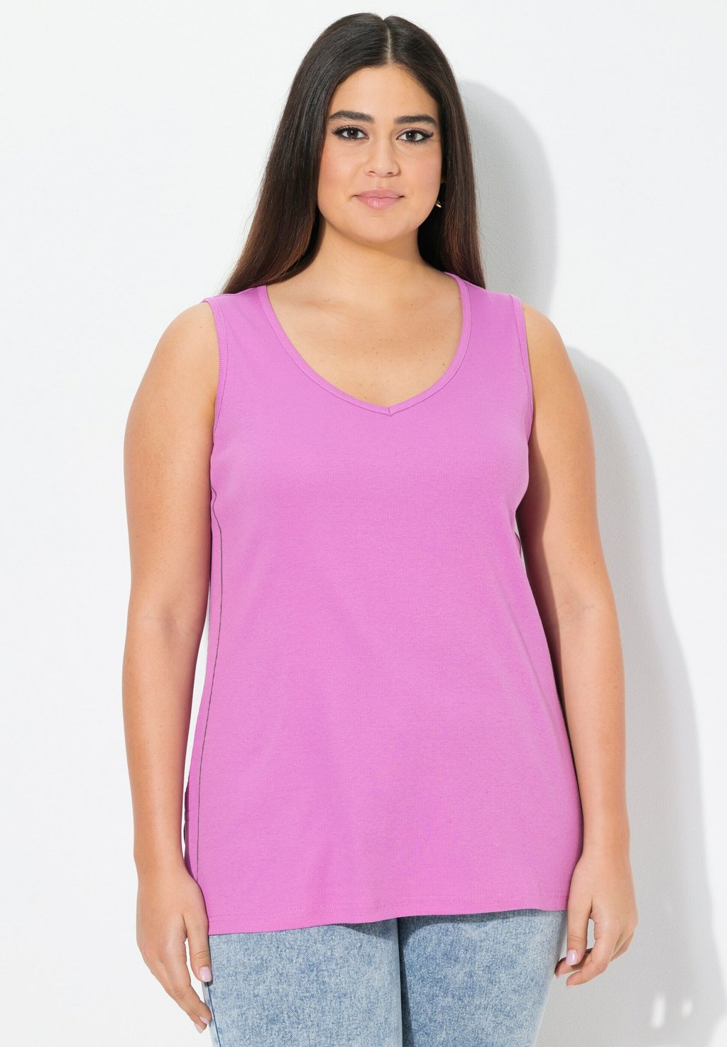 Топ Ulla Popken, розовый
Топ Ulla Popken, розовый