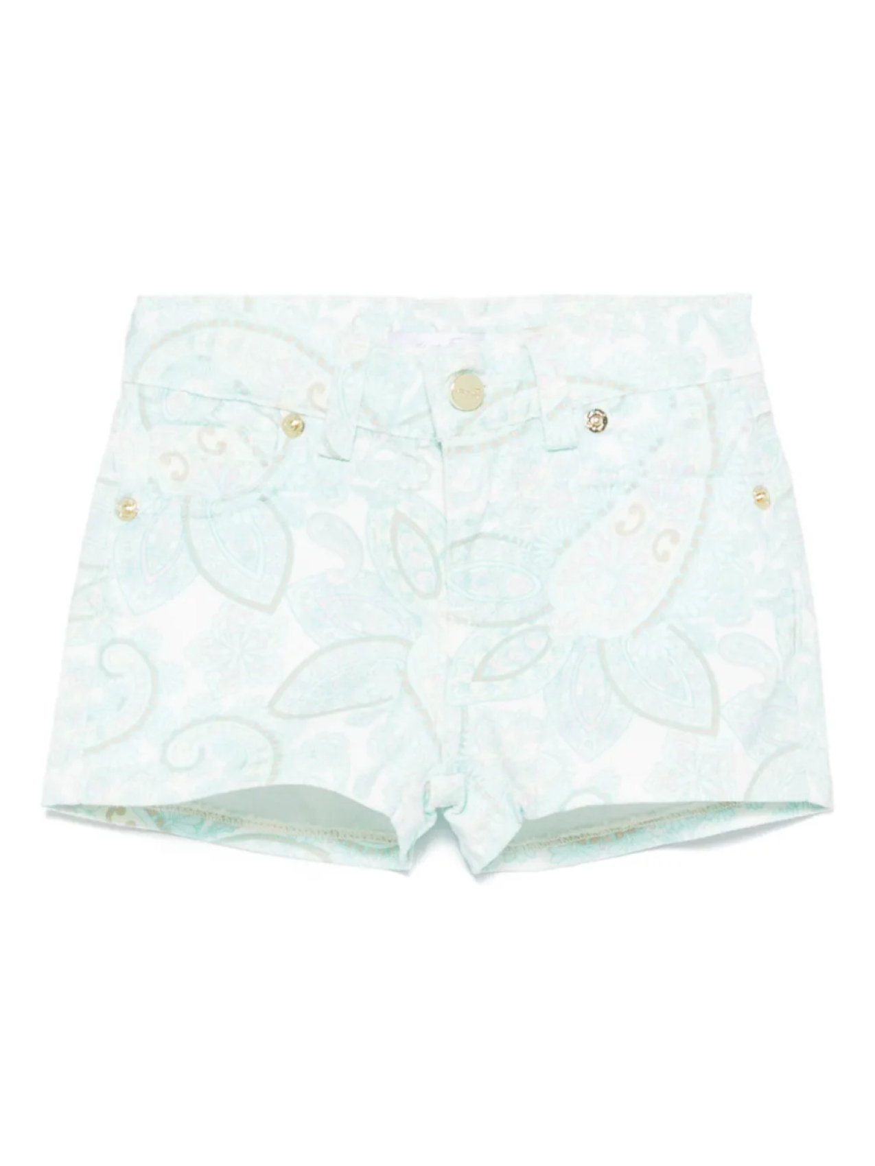 Шорты с принтом пейсли от Miss Grant Kids, синий
Шорты с принтом пейсли от Miss Grant Kids, синий