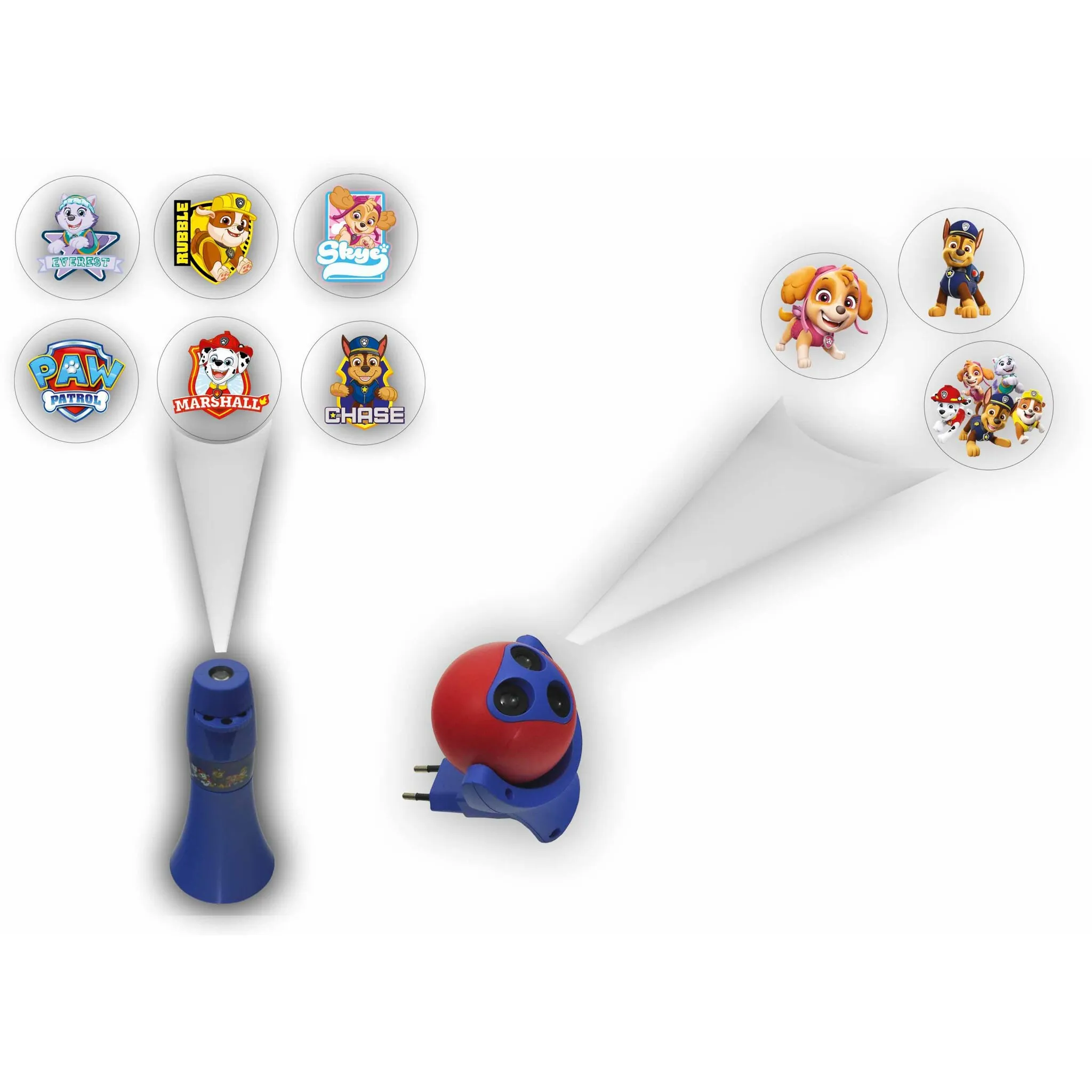 Niermann светодиодный ночник "Щенячий патруль", 1 лампочка, комплект Paw Patrol 2 (1 х вставной ночник, 1 х карманный проектор), цвет blau
Niermann светодиодный ночник "Щенячий патруль", 1 лампочка, комплект Paw Patrol 2 (1 х вставной ночник, 1 х карманный проектор), цвет blau