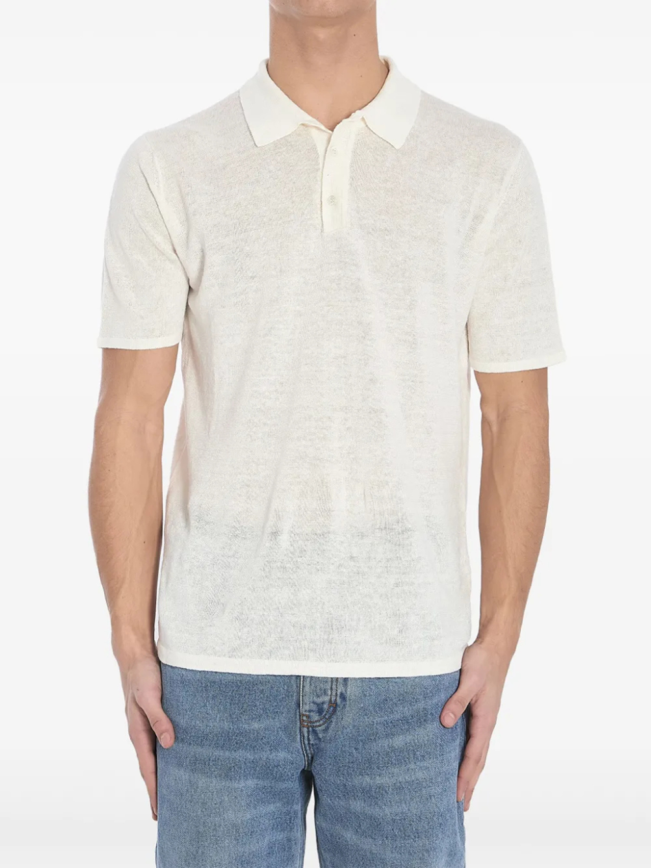 Льняная рубашка-поло Roberto Collina, белый
Льняная рубашка-поло Roberto Collina, белый