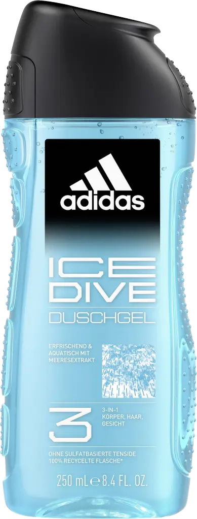 Гель для душа adidas 3in1 Ice Dive Duschgel
Гель для душа adidas 3in1 Ice Dive Duschgel