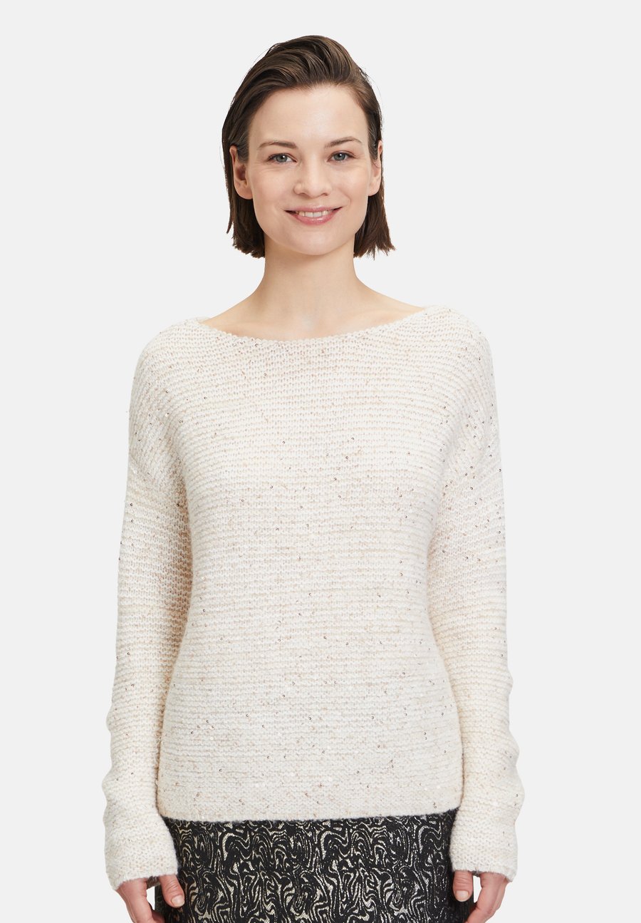 Джемпер Betty & Co MIT PAILLETTEN, Beige
Джемпер Betty & Co MIT PAILLETTEN, Beige