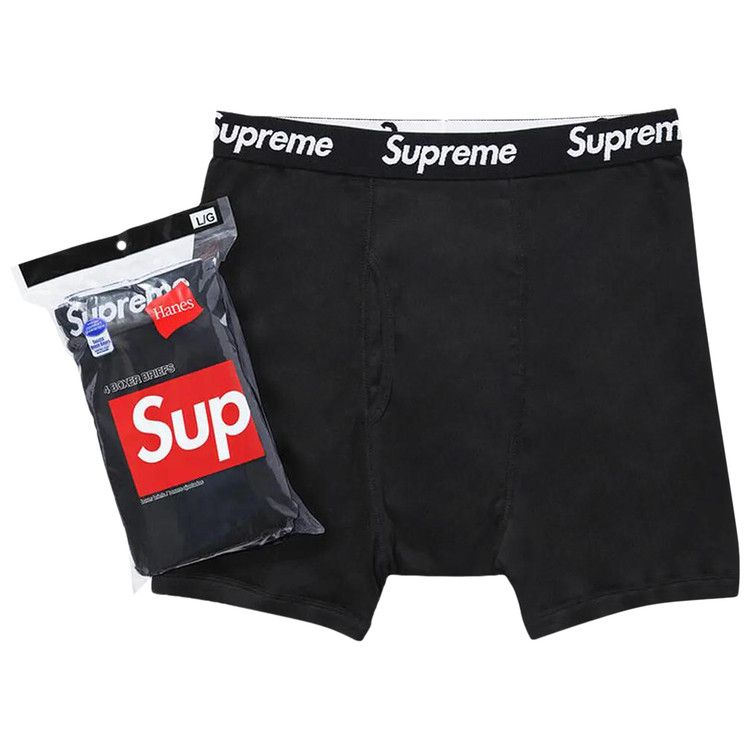 Боксеры Supreme Hanes Boxer Briefs (4 Pack), Black
Боксеры Supreme Hanes Boxer Briefs (4 Pack), Black