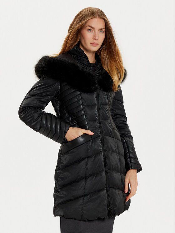 Пуховик стандартного кроя Guess, черный
Пуховик стандартного кроя Guess, черный