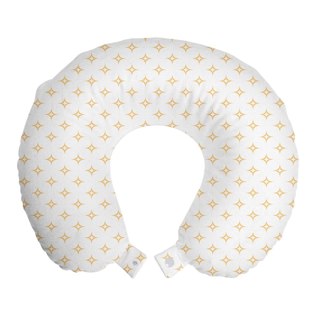 ABAKUHAUS Modern Travel Pillow Neck Support, Star Like Classy, пенопластовые дорожные принадлежности для самолетов и автомобилей, 30x30 см, абрикосово-желтый и белый
ABAKUHAUS Modern Travel Pillow Neck Support, Star Like Classy, пенопластовые дорожные принадлежности для самолетов и автомобилей, 30x30 см, абрикосово-желтый и белый