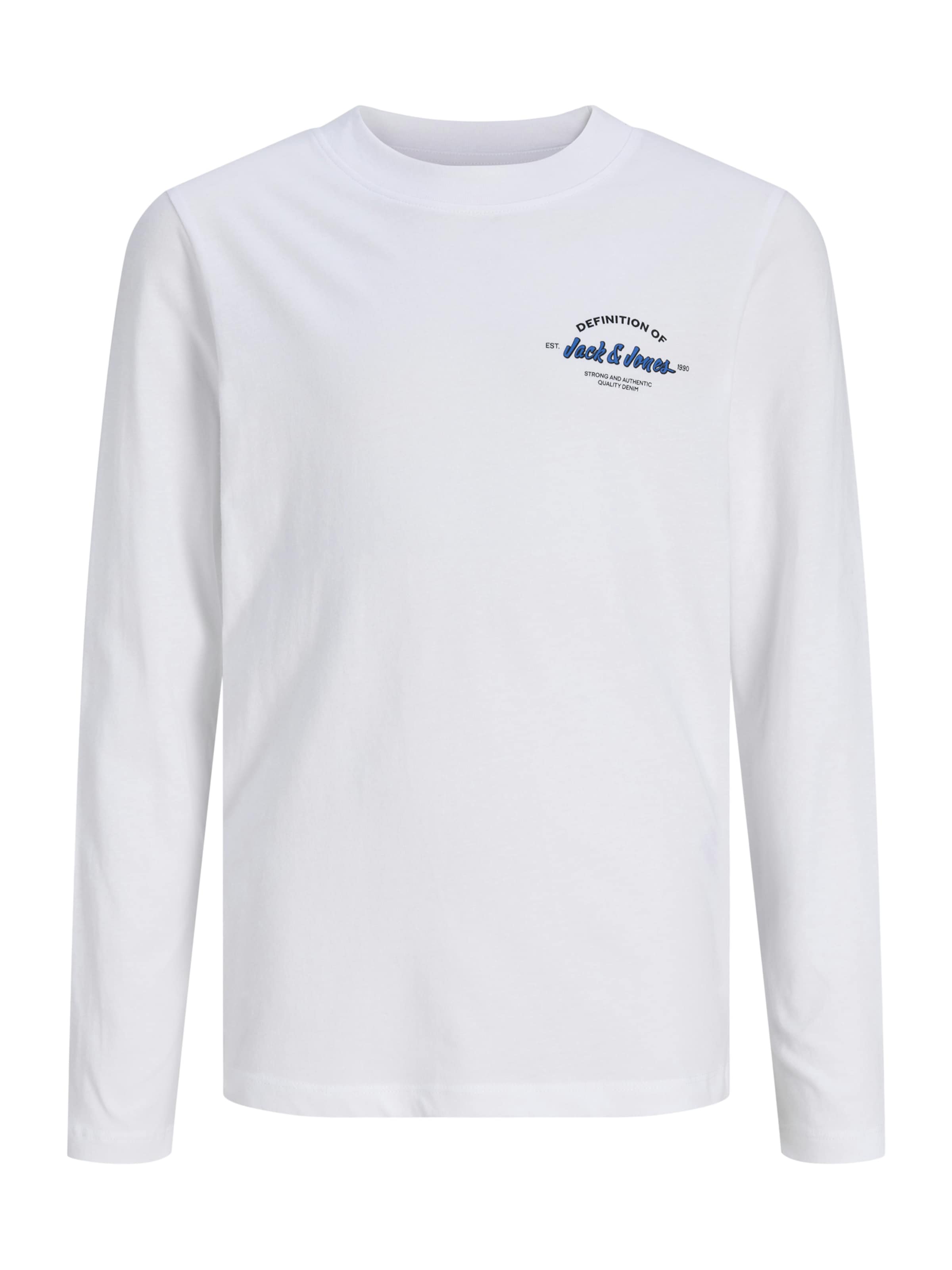 Jack & Jones Junior Лонгслив 'JJBRandon' в белом цвете
Jack & Jones Junior Лонгслив 'JJBRandon' в белом цвете