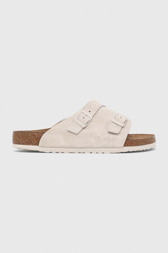 Замшевые тапочки Zürich Birkenstock, бежевый
Замшевые тапочки Zürich Birkenstock, бежевый