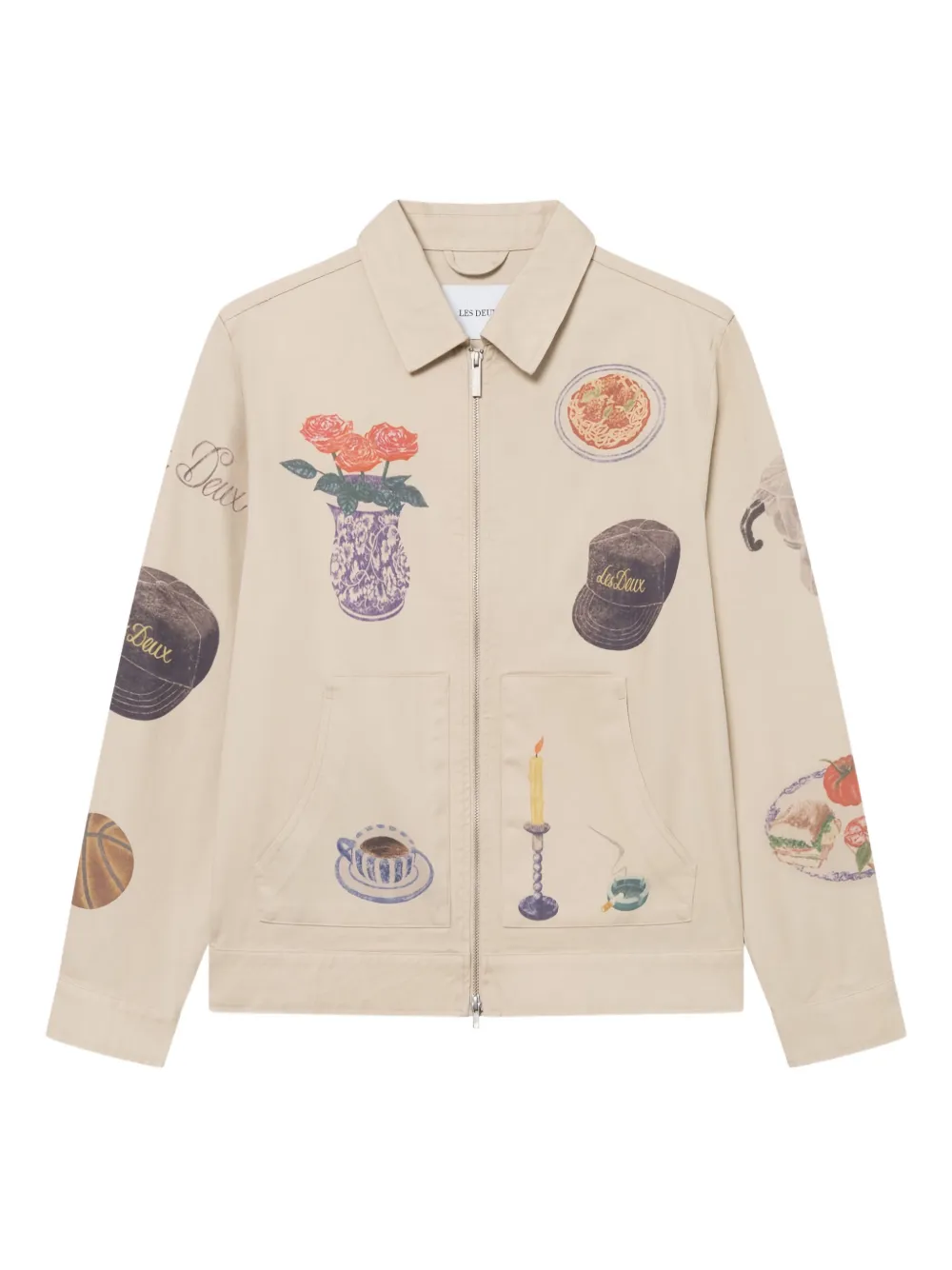 Куртка-рубашка Robert с графичным принтом Les Deux, бежевый
Куртка-рубашка Robert с графичным принтом Les Deux, бежевый