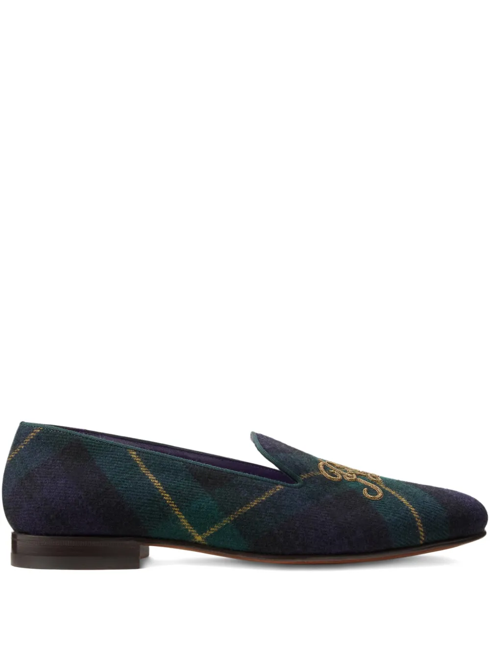 Лоферы в клетку тартан Ralph Lauren Purple Label, синий
Лоферы в клетку тартан Ralph Lauren Purple Label, синий