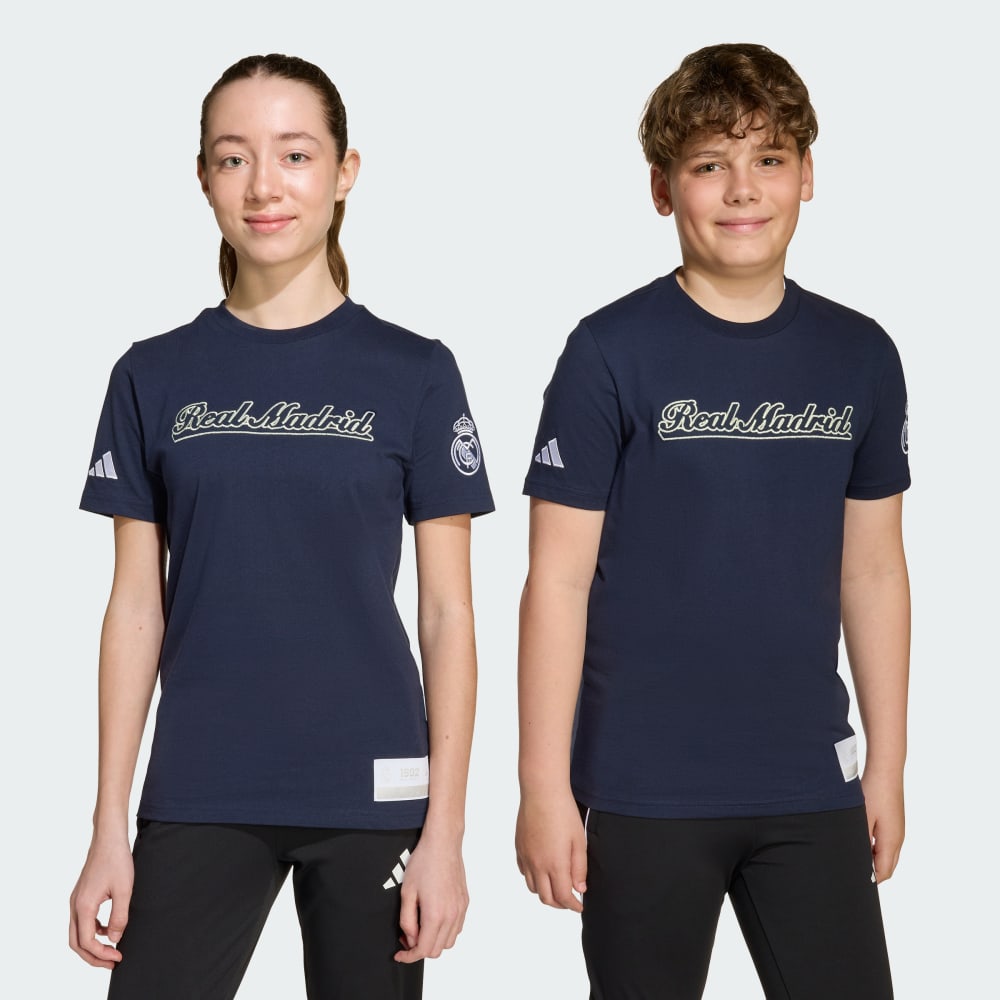 Футболка Adidas Real Madrid US Pack Tee Kids, цвет Legend Ink/White
Футболка Adidas Real Madrid US Pack Tee Kids, цвет Legend Ink/White