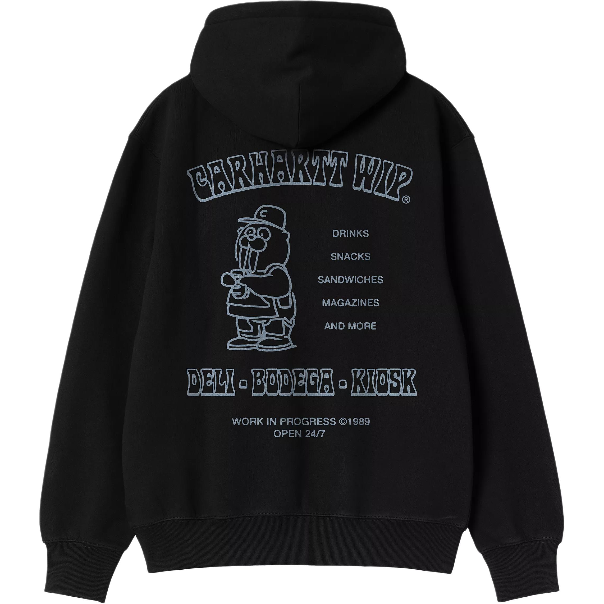 Худи свитшот Carhartt WIP, черный
Худи свитшот Carhartt WIP, черный