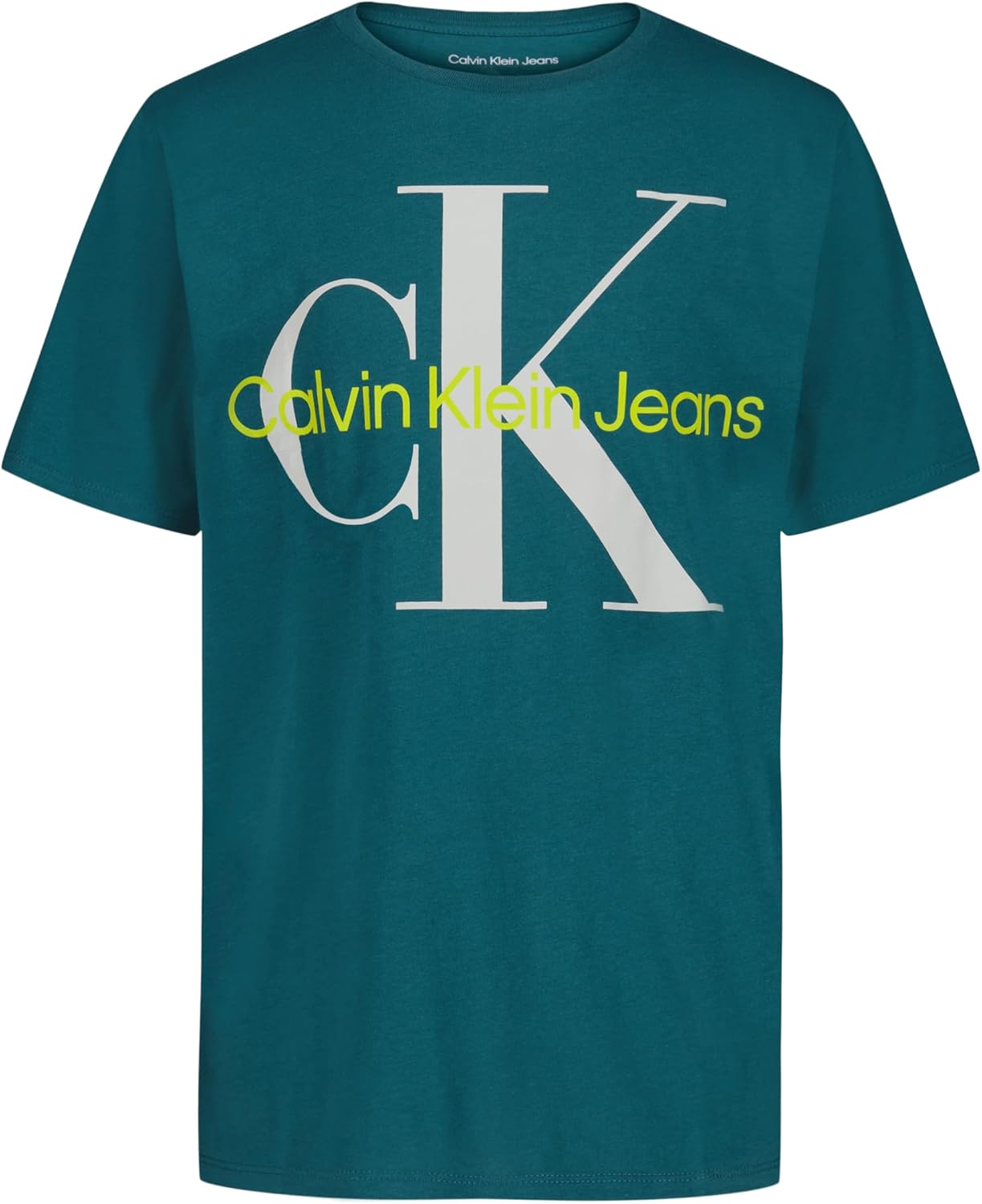 Футболка Calvin Klein Boys с коротким рукавом и круглым вырезом, мягкая, удобная, свободного кроя., Mono Mediterranea
Футболка Calvin Klein Boys с коротким рукавом и круглым вырезом, мягкая, удобная, свободного кроя., Mono Mediterranea