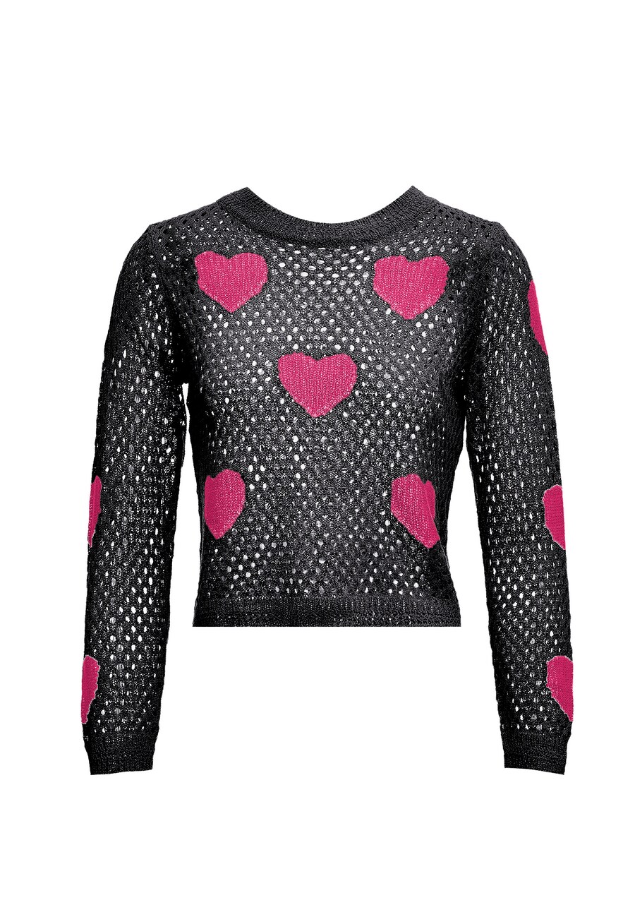 Тонкий вязаный свитер IMMY Sweater, черный
Тонкий вязаный свитер IMMY Sweater, черный