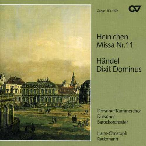 CD диск Heinichen / Handel / Rademann / Dresden Baroque: Mass 11 / Dixit Dominus
CD диск Heinichen / Handel / Rademann / Dresden Baroque: Mass 11 / Dixit Dominus