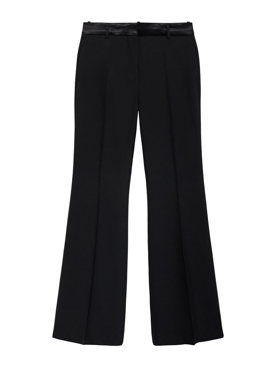 Расклешенные плиссированные брюки MANGO Nuit, черный
Расклешенные плиссированные брюки MANGO Nuit, черный