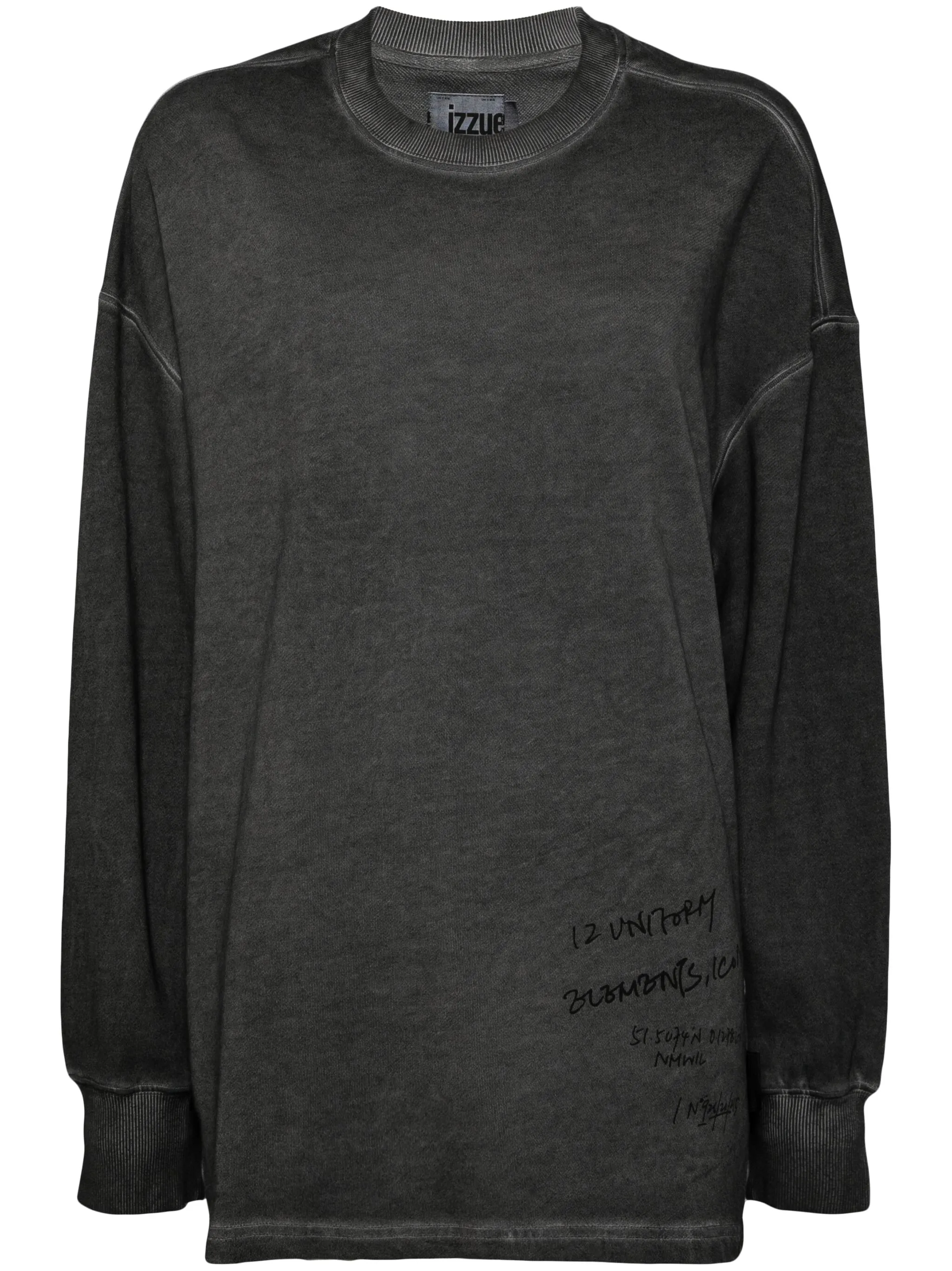 Футболка с длинными рукавами и надписью Izzue, серый
Футболка с длинными рукавами и надписью Izzue, серый