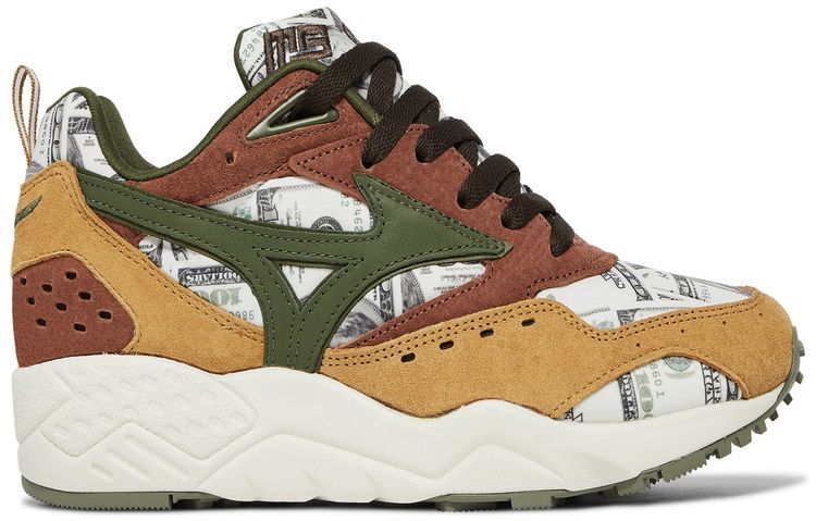 Кроссовки Mizuno 24 Karats x mita x Contender 'Dollar', зеленый
Кроссовки Mizuno 24 Karats x mita x Contender 'Dollar', зеленый