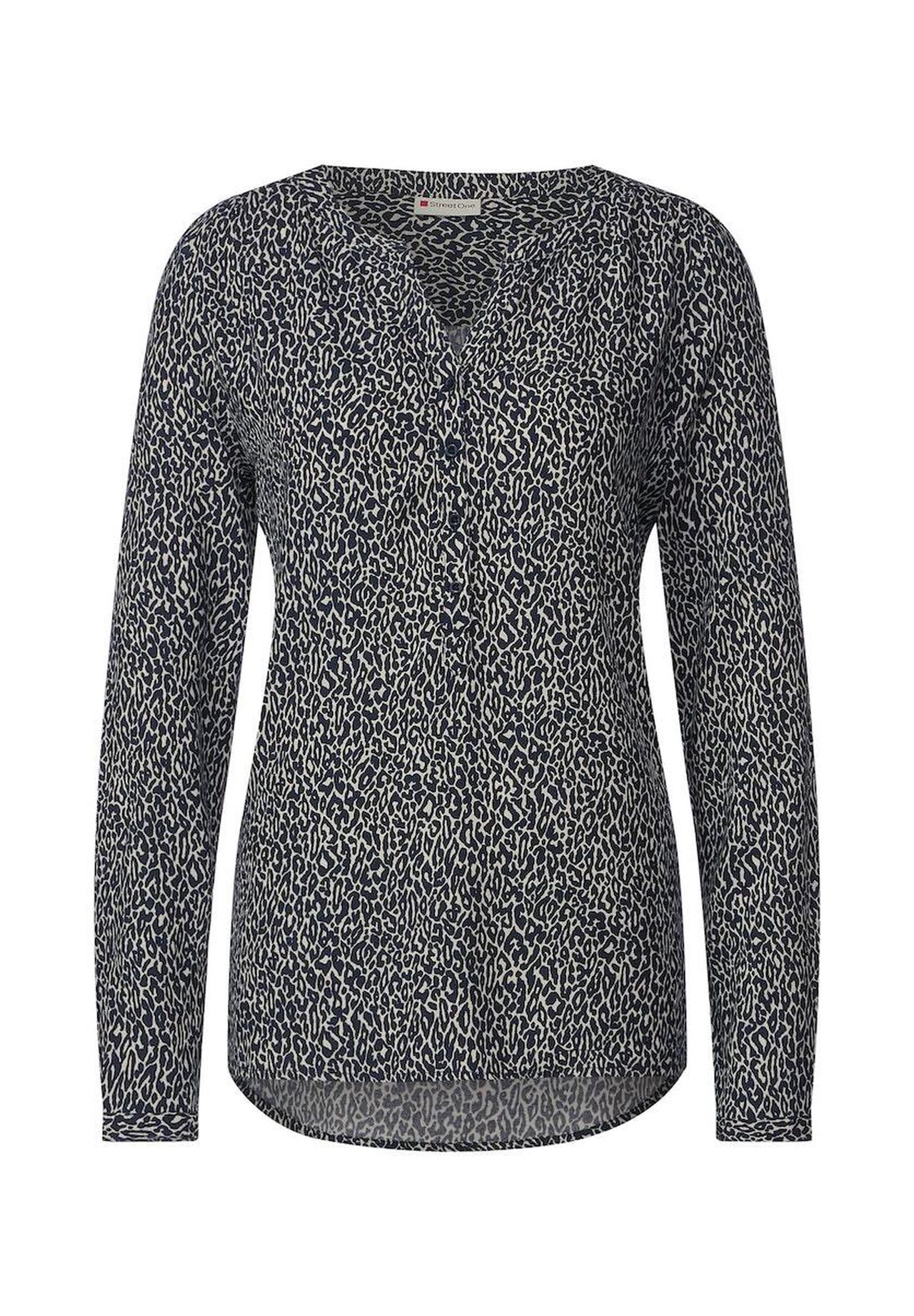 Блузка с длинными рукавами Street One, темно-синий
Блузка с длинными рукавами Street One, темно-синий