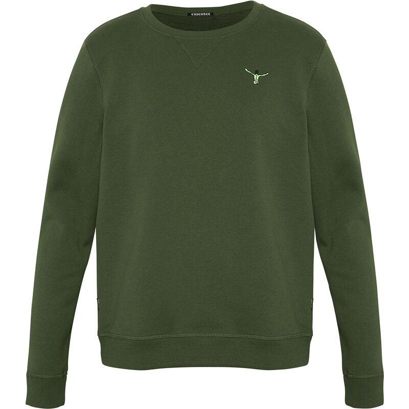 Толстовка в классном ретро-дизайне Chiemsee, зеленый
Толстовка в классном ретро-дизайне Chiemsee, зеленый