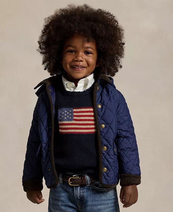 Куртка Barn с капюшоном для малышей и маленьких мальчиков Polo Ralph Lauren, синий
Куртка Barn с капюшоном для малышей и маленьких мальчиков Polo Ralph Lauren, синий