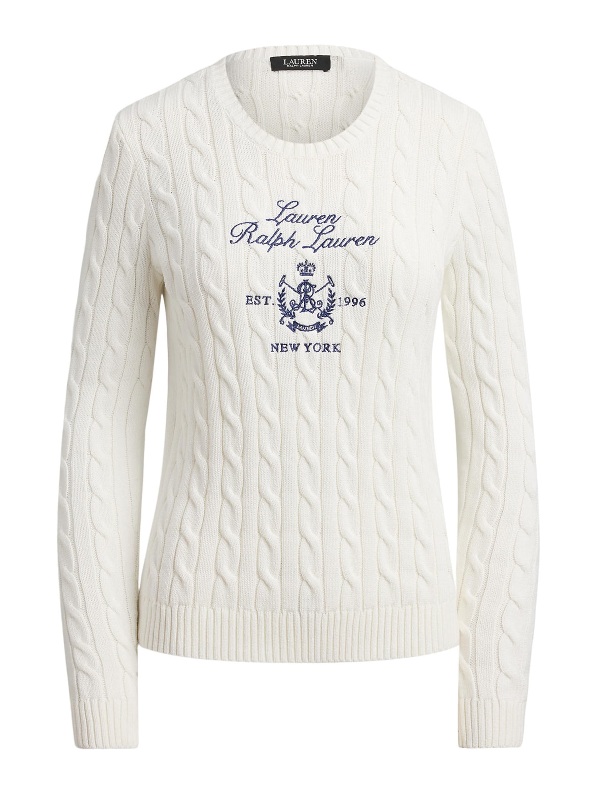 Lauren Ralph Lauren Petite Свитер 'RINETT' в белом цвете
Lauren Ralph Lauren Petite Свитер 'RINETT' в белом цвете