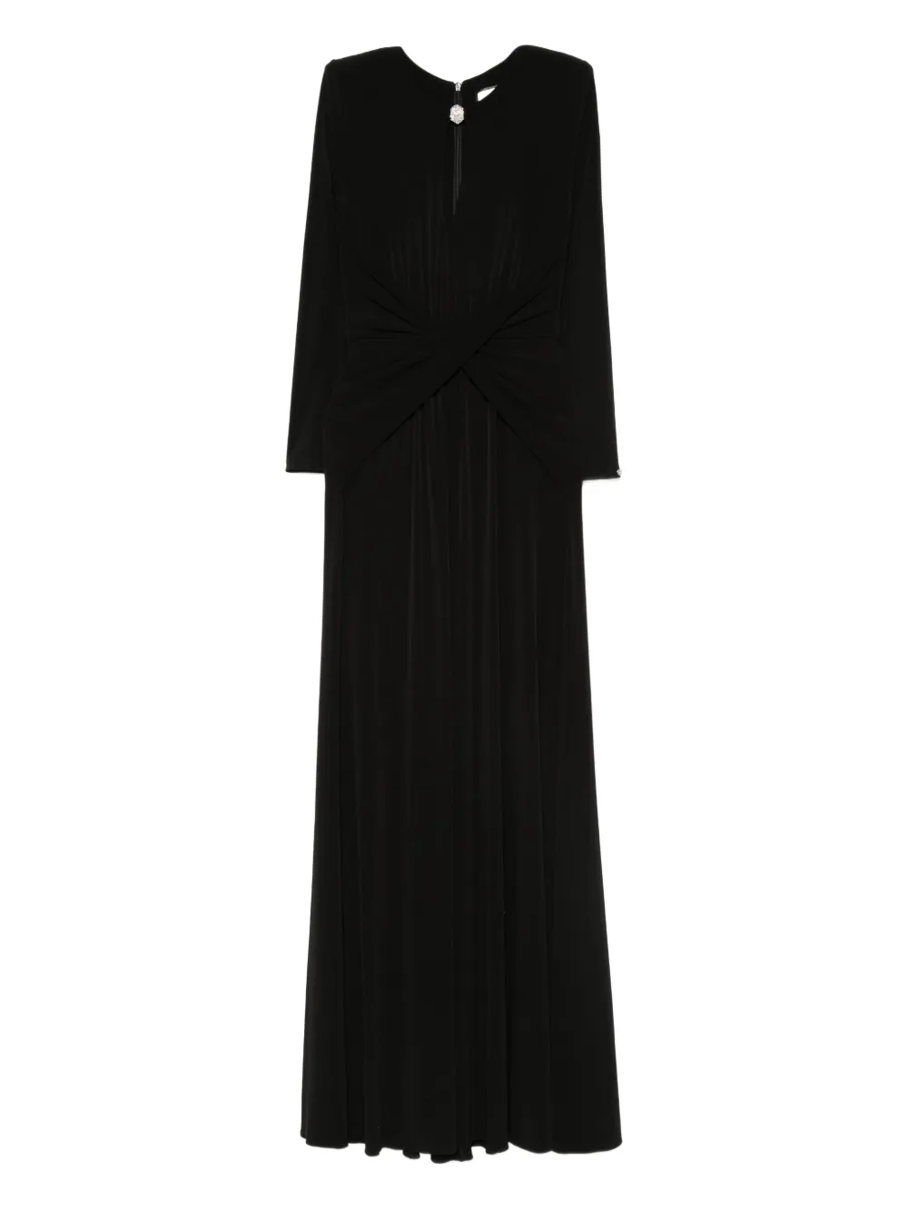 Платье макси с драпировкой Nissa, черный
Платье макси с драпировкой Nissa, черный
