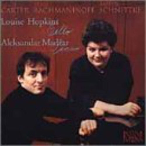 CD диск Schnittke / Rachmaninoff / Hopkins / Madzar: 20th Century Sonatas for Cello & Piano
CD диск Schnittke / Rachmaninoff / Hopkins / Madzar: 20th Century Sonatas for Cello & Piano