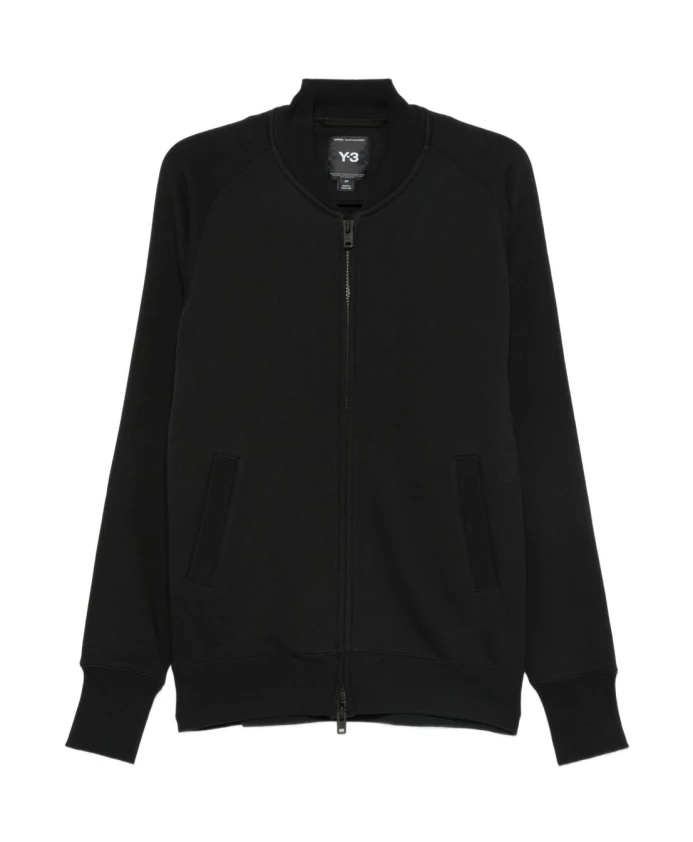 Черная хлопковая толстовка с логотипом Y-3, черный
Черная хлопковая толстовка с логотипом Y-3, черный