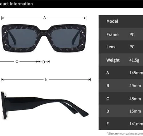 Ретро женские солнцезащитные очки UV400 коричневого цвета с леопардовым принтом, толстая квадратная оправа, стильные летние подарки для женщин MTZJH, Tea F Champagne
Ретро женские солнцезащитные очки UV400 коричневого цвета с леопардовым принтом, толстая квадратная оправа, стильные летние подарки для женщин MTZJH, Tea F Champagne
