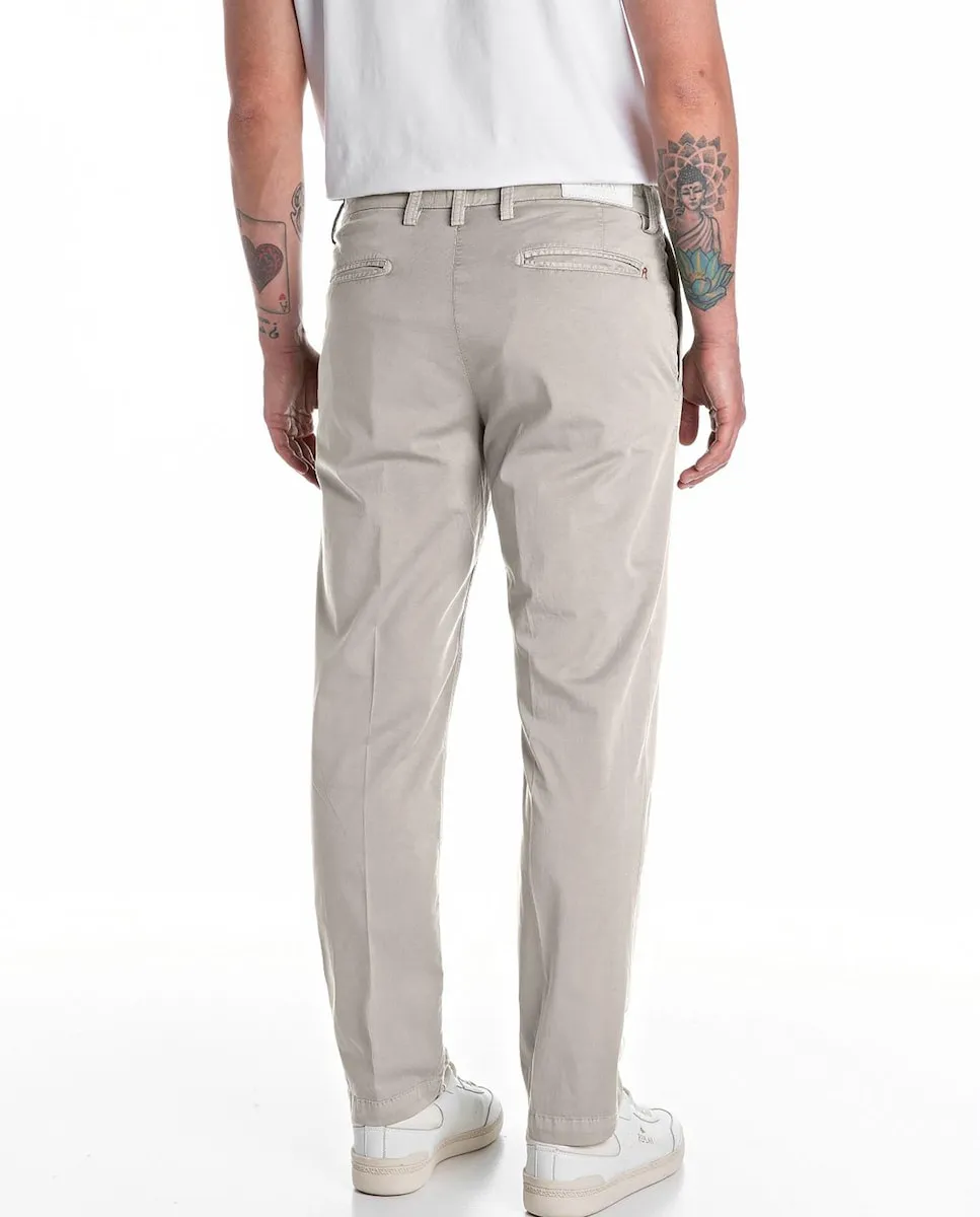 Мужские джинсы чинос обычного кроя Replay, цвет Natural 
Мужские джинсы чинос обычного кроя Replay, цвет Natural