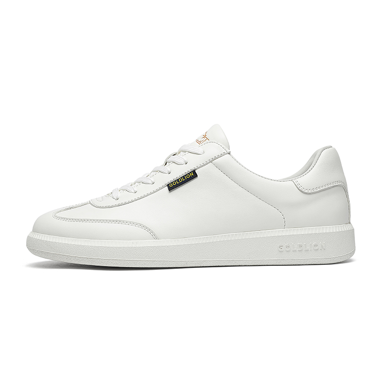GOLDLION Мужские низкие скейтерские кеды белые, цвет White
GOLDLION Мужские низкие скейтерские кеды белые, цвет White