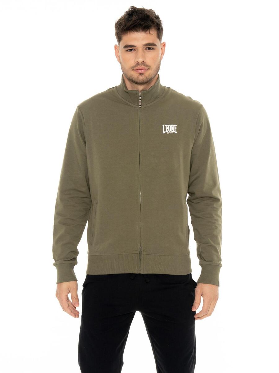 LEONE 1947 APPAREL Базовая мужская нетолстовка Leone с воротником и молнией
LEONE 1947 APPAREL Базовая мужская нетолстовка Leone с воротником и молнией