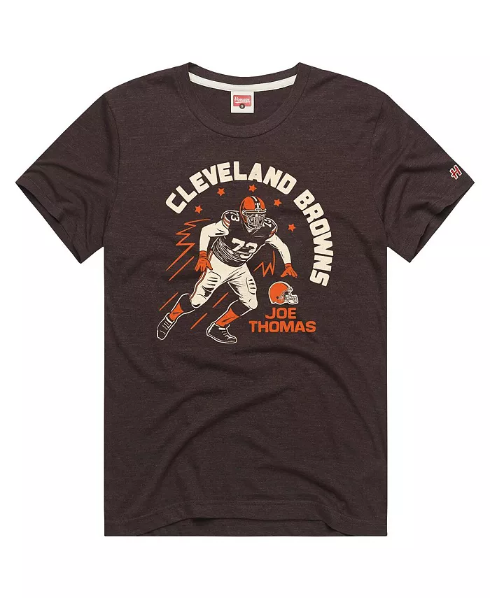 Мужская футболка Joe Thomas Brown Cleveland Browns с карикатурой бывшего игрока, трикотаж из смесовой ткани Homage
Мужская футболка Joe Thomas Brown Cleveland Browns с карикатурой бывшего игрока, трикотаж из смесовой ткани Homage