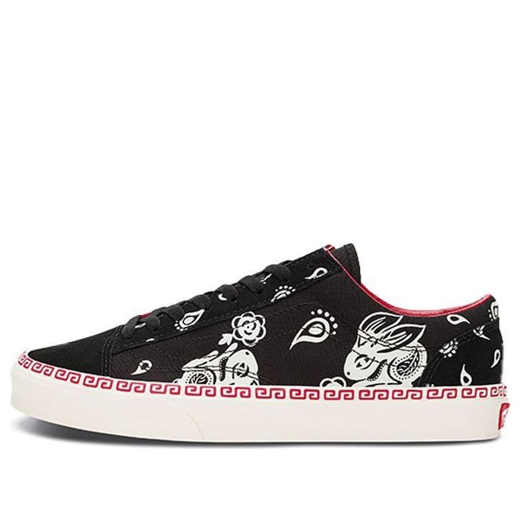 Кеды Vans Style 36 'Black White Red', черный 
Кеды Vans Style 36 'Black White Red', черный