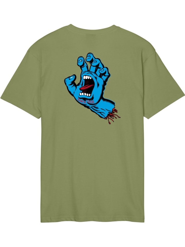 Футболка Screaming Hand Chest T-Shirt зеленого цвета Santa Cruz
Футболка Screaming Hand Chest T-Shirt зеленого цвета Santa Cruz
