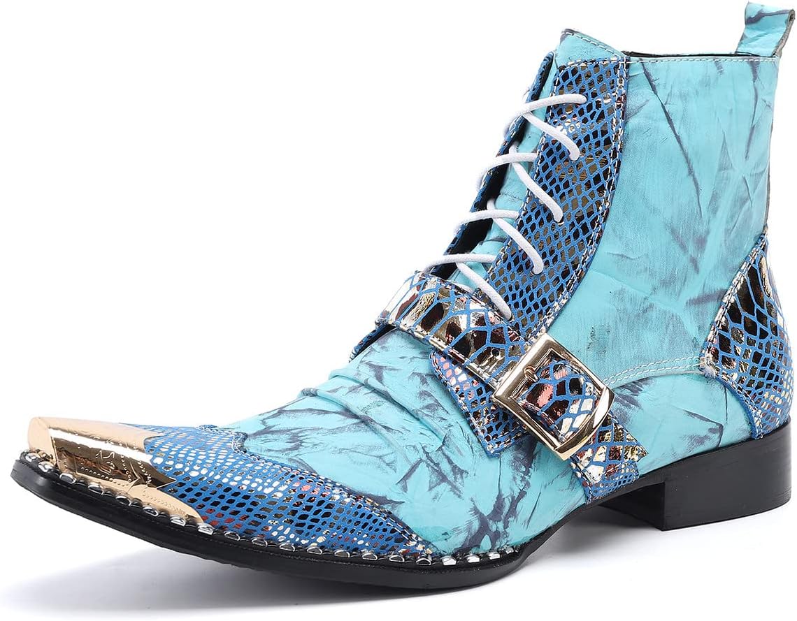 Мужские модные ботинки Santimon с квадратным носком из кожи, на шнуровке и молнии, с монк-ремнем, челси, удобные повседневные и нарядные туфли, синий
Мужские модные ботинки Santimon с квадратным носком из кожи, на шнуровке и молнии, с монк-ремнем, челси, удобные повседневные и нарядные туфли, синий