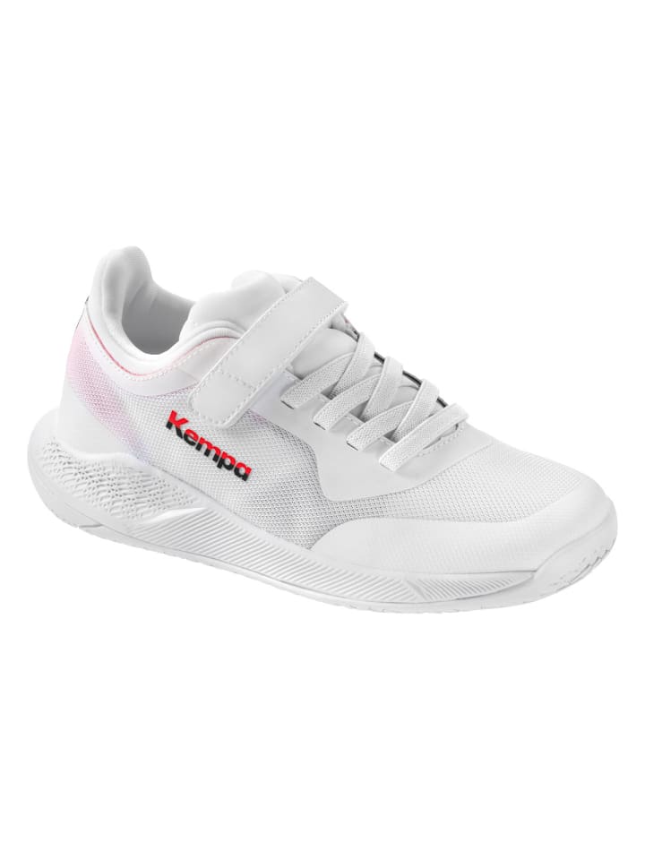 Kempa Детские кроссовки для игры в помещении Courtfly, бело-красно-черные
Kempa Детские кроссовки для игры в помещении Courtfly, бело-красно-черные