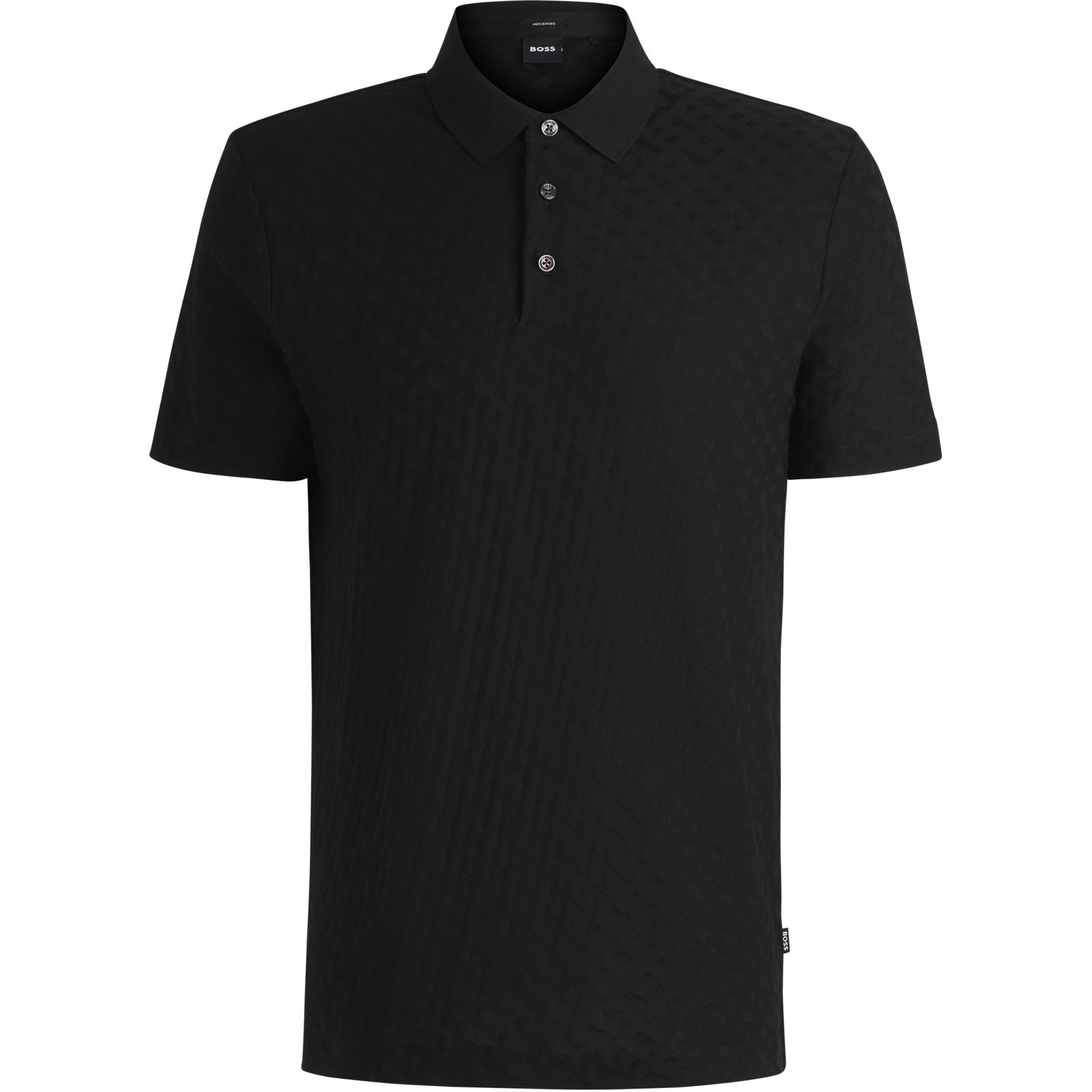 Хлопковая поло Boss HUGO BOSS, черный
Хлопковая поло Boss HUGO BOSS, черный