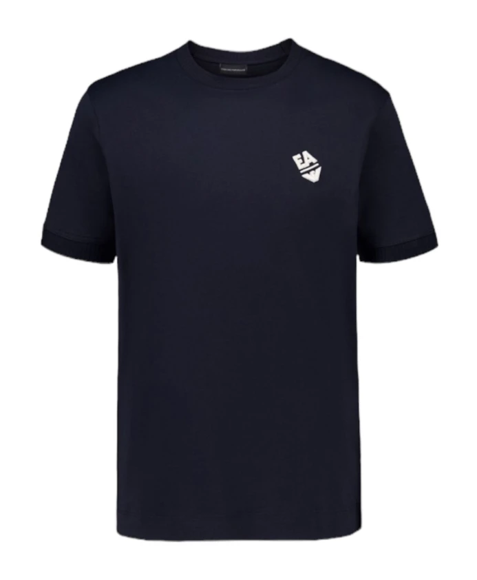 Синяя футболка с коротким рукавом 3d1tn31jocz0965 Emporio Armani, синий
Синяя футболка с коротким рукавом 3d1tn31jocz0965 Emporio Armani, синий