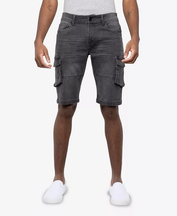 Мужские джинсовые шорты-карго длиной 12 дюймов XRAY, серый
Мужские джинсовые шорты-карго длиной 12 дюймов XRAY, серый